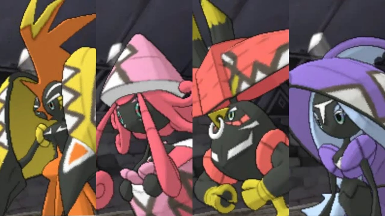 Guardian Deities! vs Tapu Koko/Lele/Bulu/Fini Pokemon Ultra Sun