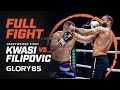 Glory 85 fabio kwasi vs nikola filipovic  full fight