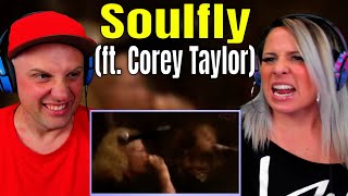 Reaction To Soulfly - Jumpdaf@up#%$ (ft. Corey Taylor) (Music Video) THE WOLF HUNTERZ REACTIONS