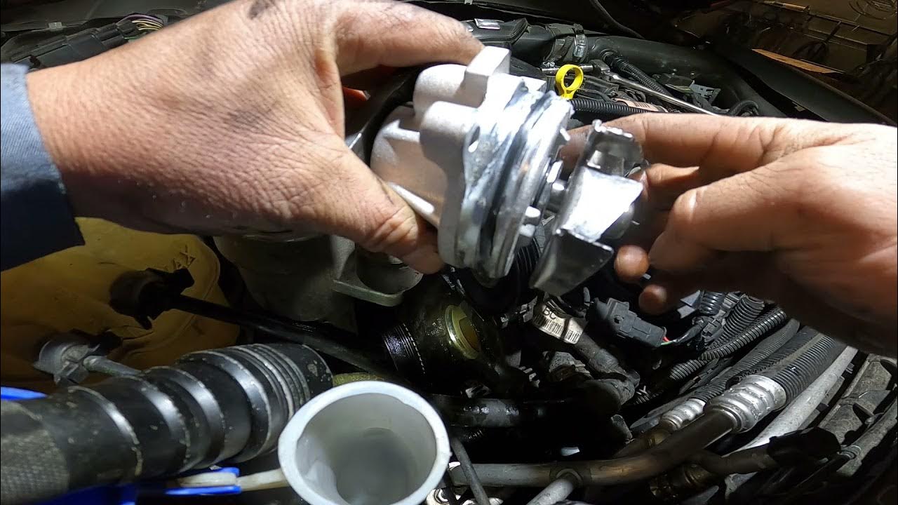 2013 Ford Fusion Titanium water Pump Replacement - YouTube
