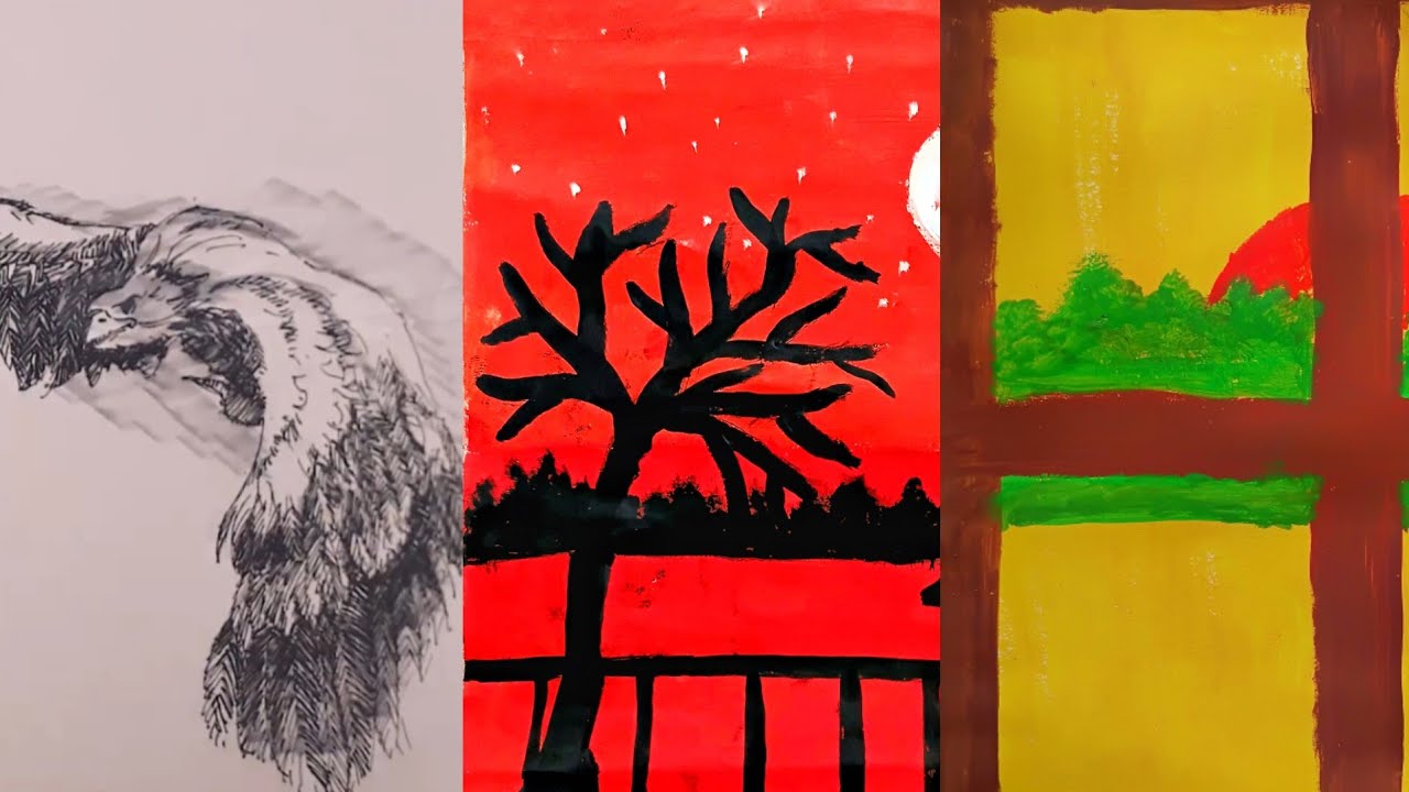 Water Color Painting Compilation | Easy Art for Beginners | Art Compilation |  