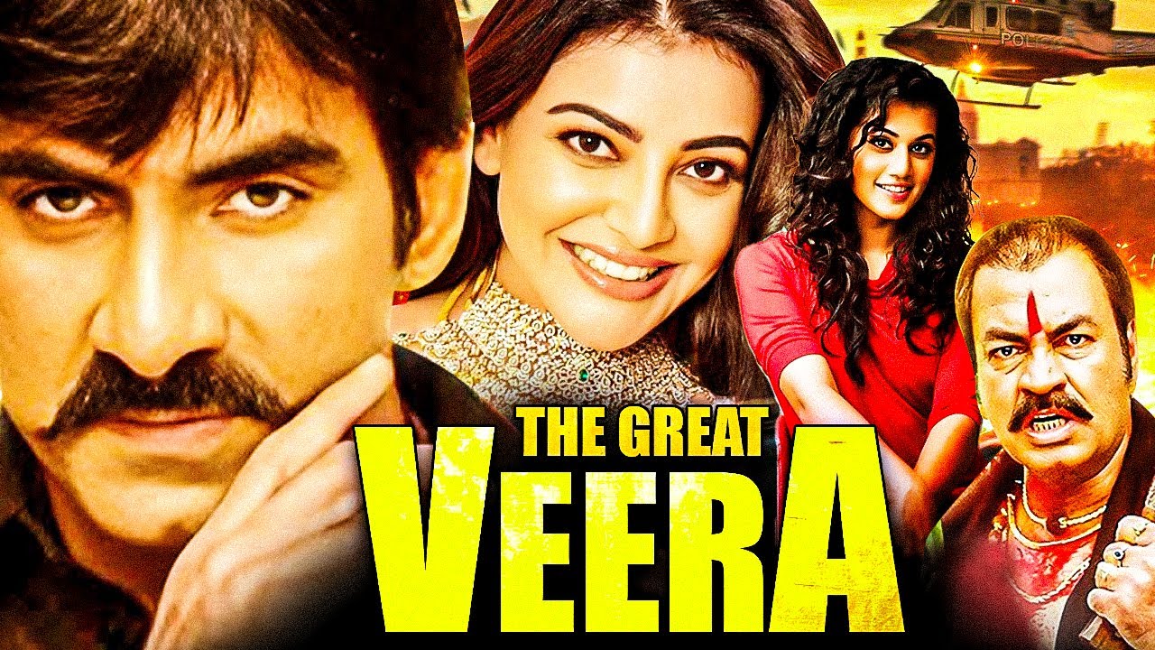 The Great Veera Action Hindi Dubbed Movie | 2025 New Ravi Teja Movies | Taapsee Pannu, Kajal Agarwal