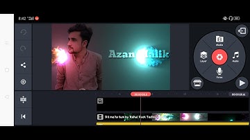 How to Make smoke Animation Effect text on Android in kinemaster | How to edit best trending video