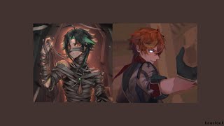 being hunted down by xiao and childe // playlist + voiceovers