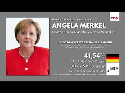#JinglesPeloMundo: "An jedem neuen Tag" - Angela Merkel (CDU - Alemanha - 2013)