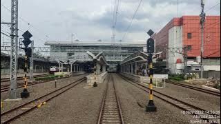 Jatinegara - Gambir sebelum SO 6 | Backride KA Argo Parahyangan | Progress Pembangunan Manggarai