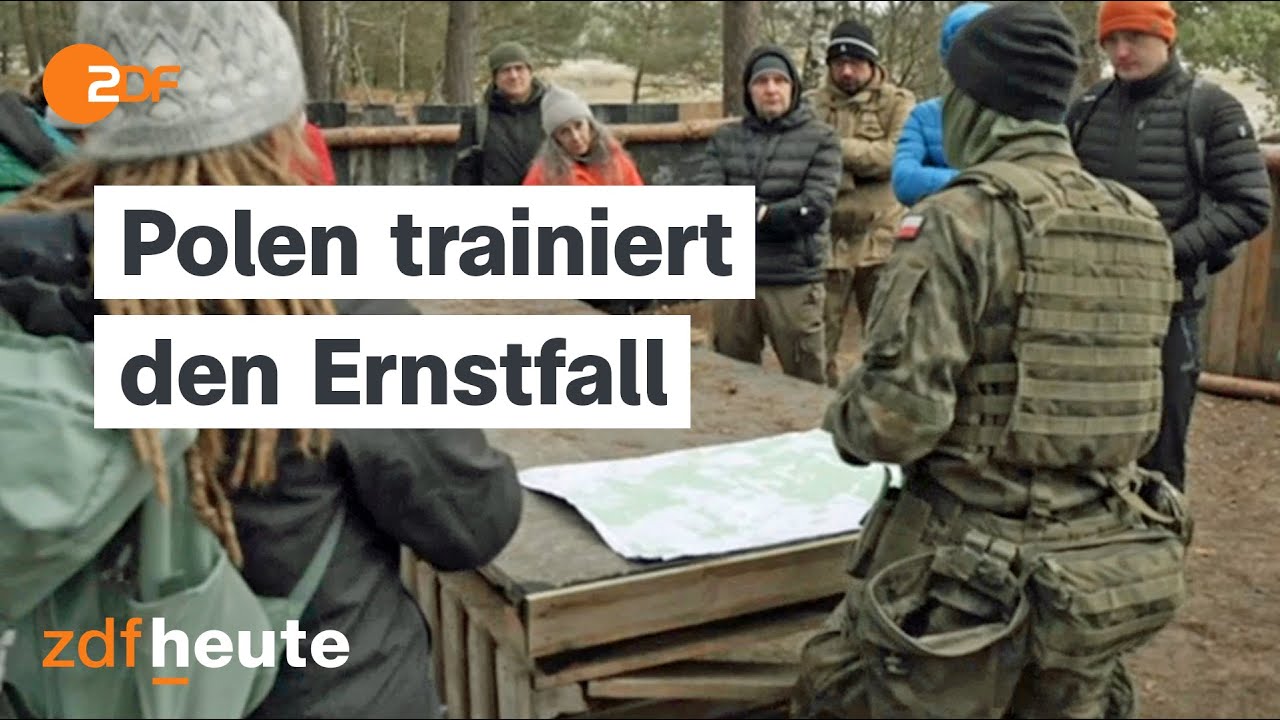 Polen rüstet sich gegen Russland: Erste-Hilfe- und Survival-Training