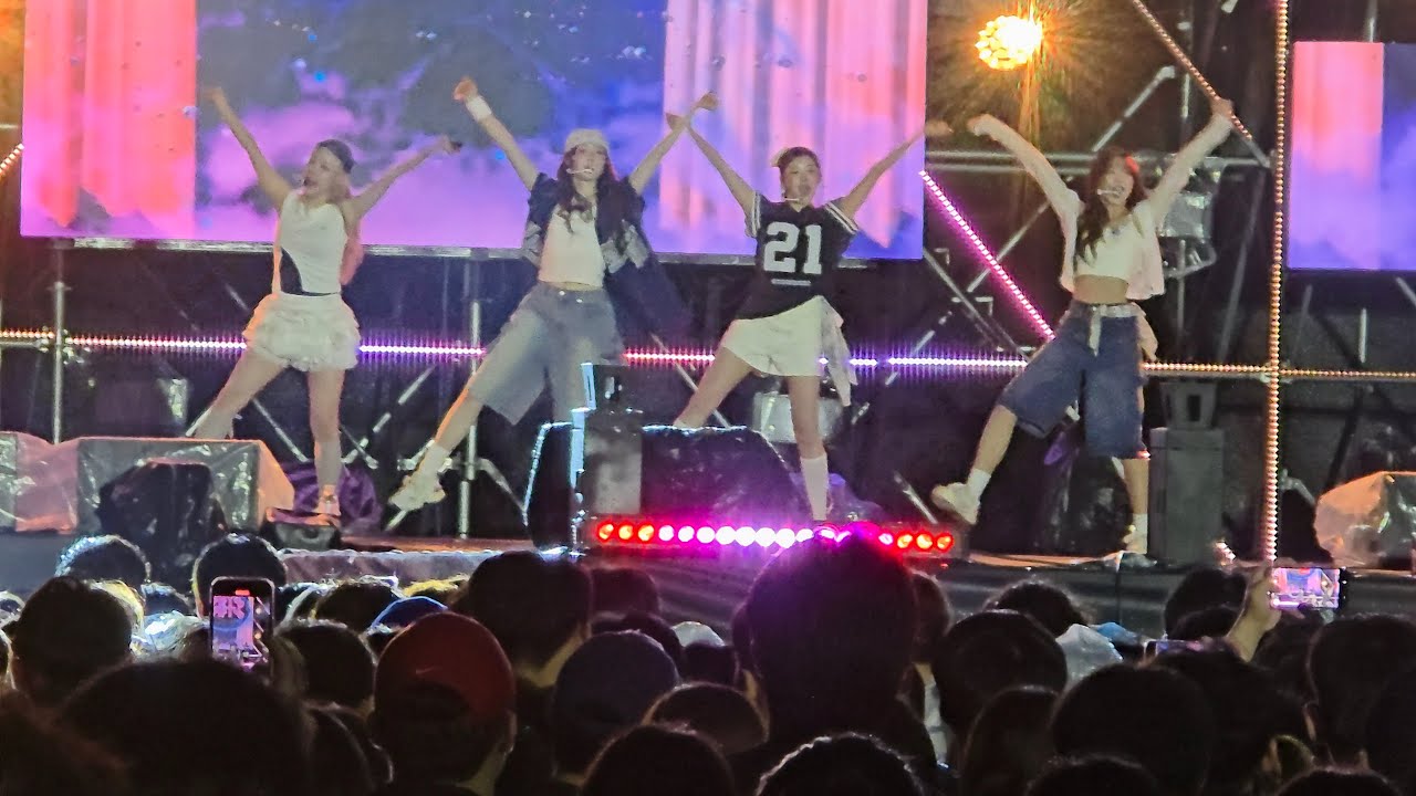 계명대학교 축제(Lapis) 피프티피프티(fifty fifty) 공연 풀버전(Full version) 전부(2025.05.28)