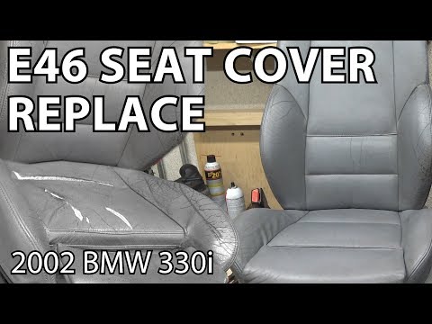 Leather seat repair : r/e46