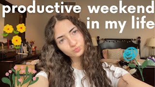 productive weekend vlog