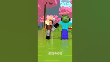 She HIT Herobrine… #short