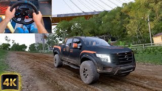 Forza Horizon 5 - Nissan Titan Warrior off-roading | Logitech g29 gameplay screenshot 1