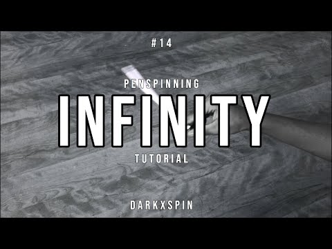 INFINITY Pen spinning Tutorial EASY || Step by Step TUTORIAL || Just 3 MINUTES to learn! || LEVEL 14