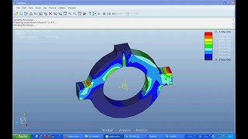 Pro Engineer (Pro E) for Finite Element Analysis (FEM) of a Shaft
