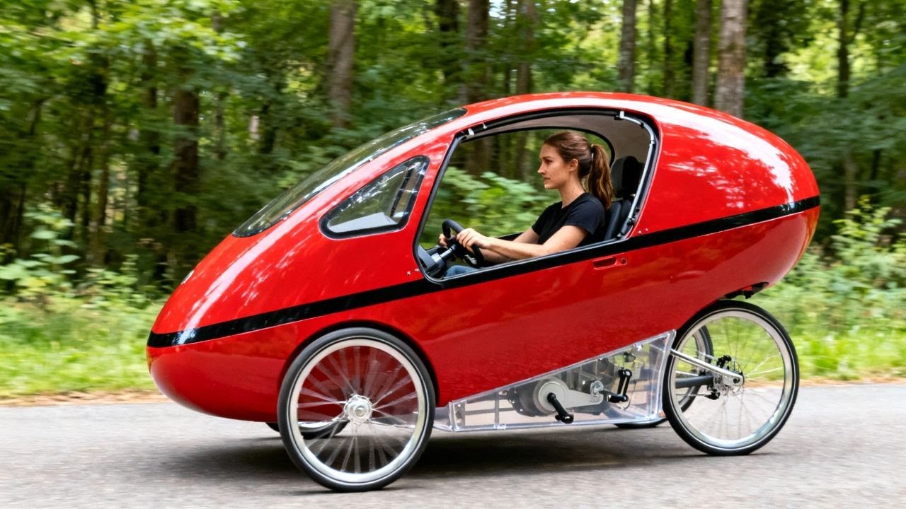 15 веломобилей и транспортных средств с человеческим приводом нового поколения 2026 года