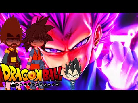 🐲⚽️Alguns personagens de dbs+ rei vegeta reagindo ao rap vegeta anirap //Gacha club// Especial 5k🐲⚽️
