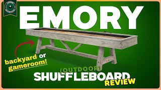 Is an Outdoor Shuffleboard Table Worth It? | Emory Shuffleboard Review