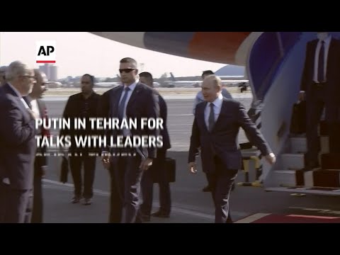 Putin in Tehran for talks with leaders of Iran, Turkey