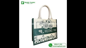 ⭐ Túi Vải Linen Đựng Mỹ Phẩm - Quà Tặng Hương Thị ⭐