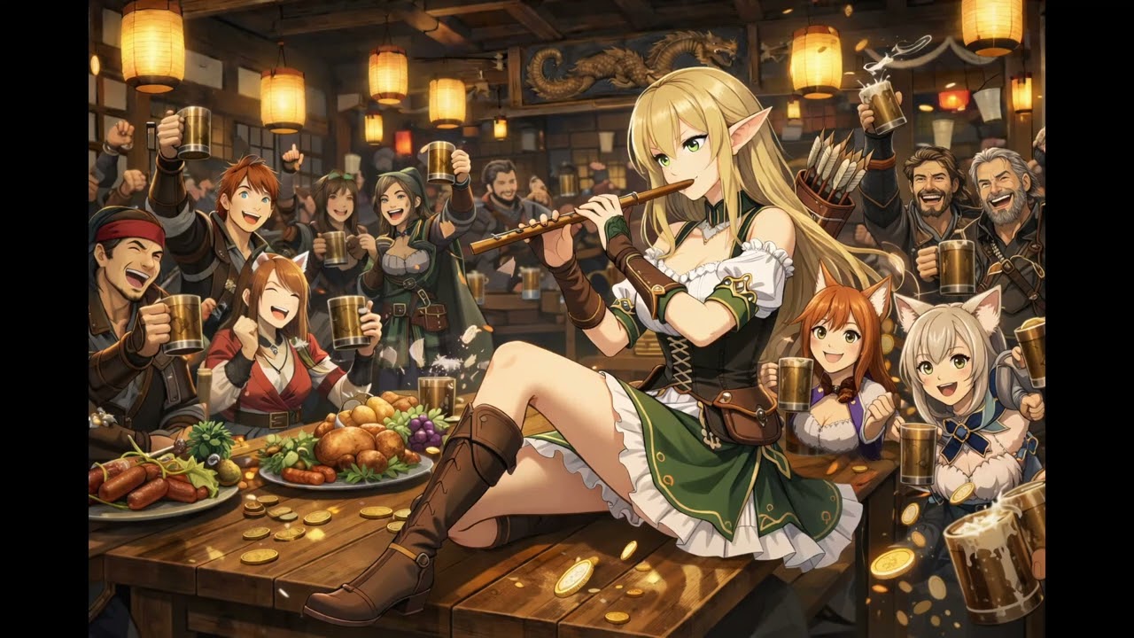 Tavern/Inn Flute Medieval Fantasy Song - Arnelle's Flute