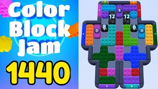 Color Block Jam Level 1440 Solution