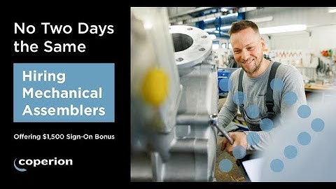 Coperion | April 2025 | Mechanical Assemblers - Whitewater, WI