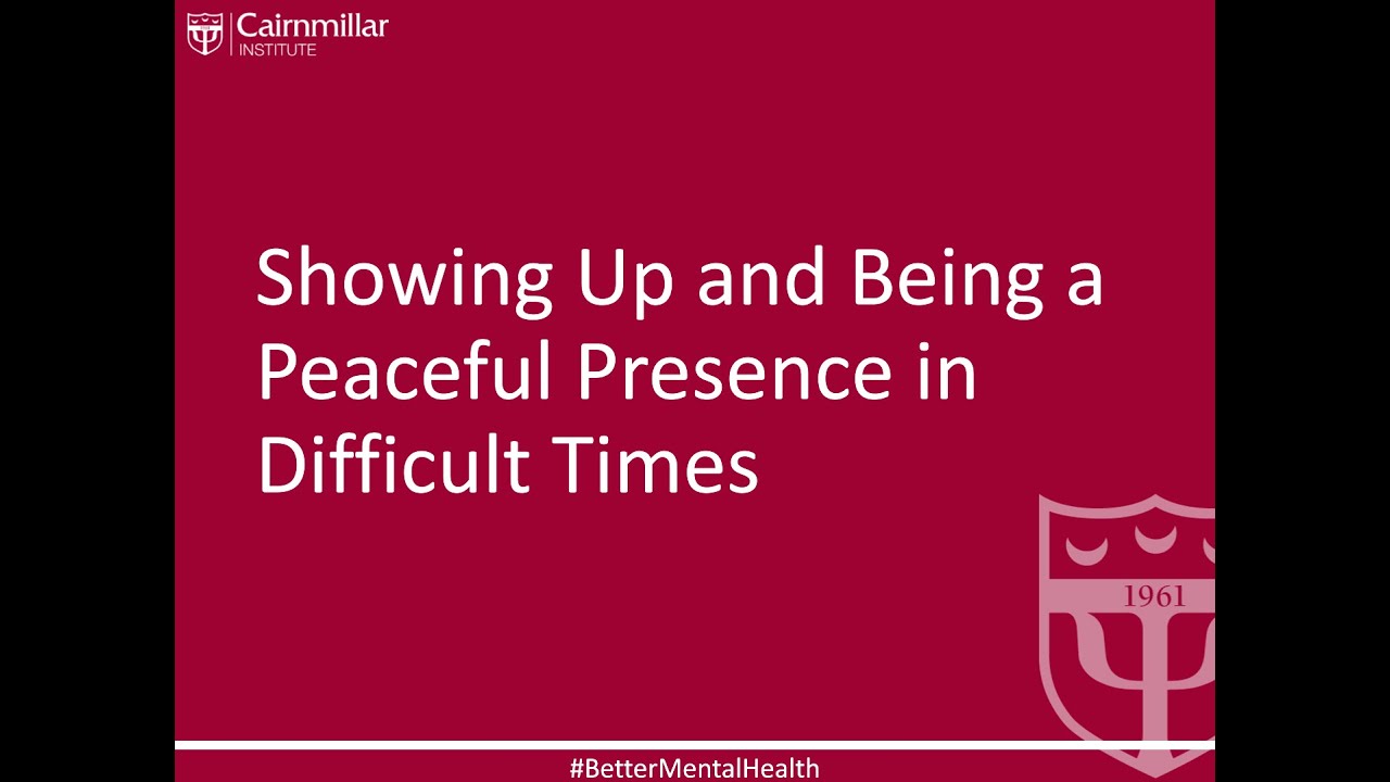 Showing Up and Being a Peaceful Presence in Difficult Times​ - Ageing With Expectation, July 2025