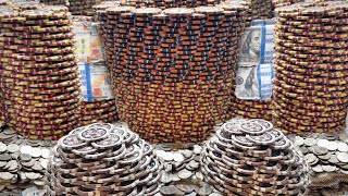 BIGGEST JACKPOT EVER: 1 Quarter CHALLENGE $3,000,000.00 BUY-IN High Limit COIN PUSHER! $600M+ WIN…