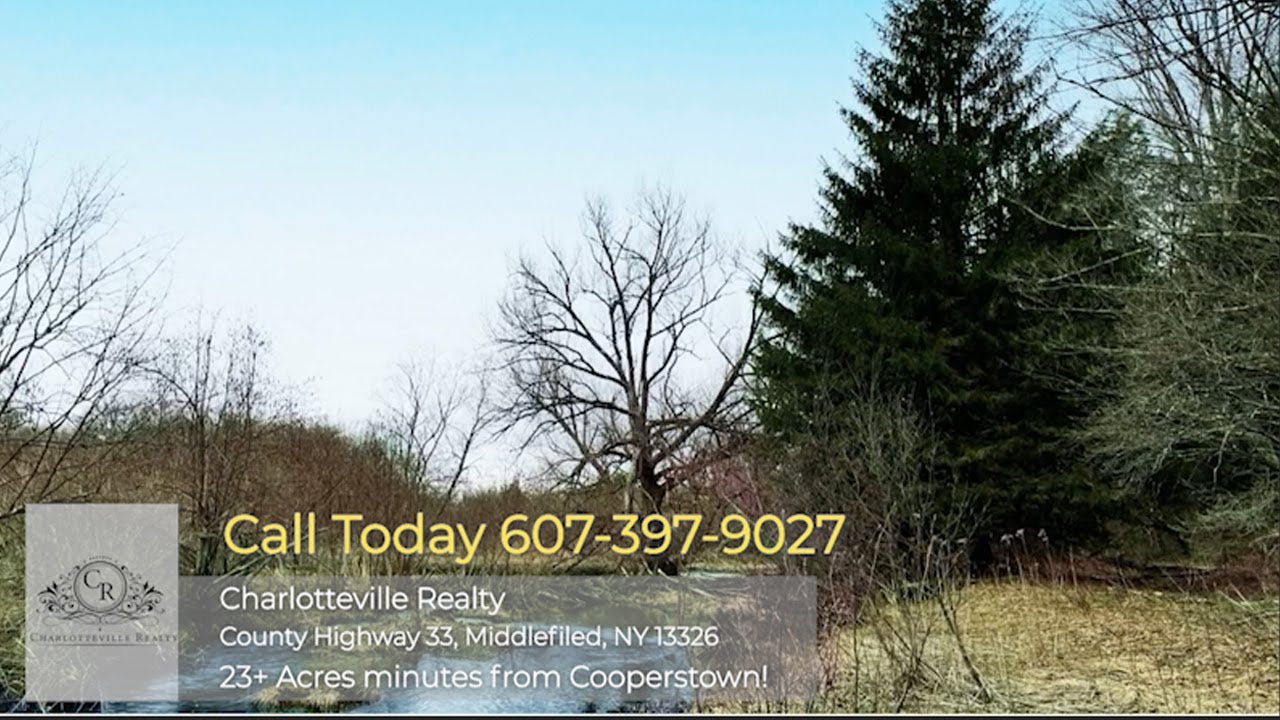 Build Your Dream 23 Plus Acres Of Opportunity, Country Highway 33, Middlefield, NY 13326