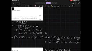 M26 AAHL TZA Paper 1, Q7-9 | Too many perpendicular vectors.