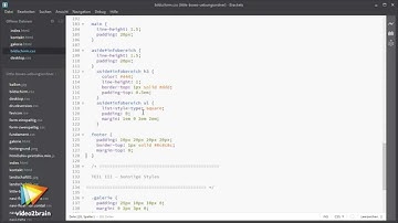 Little Boxes – Mehrspaltige Layouts Tutorial: Sidebar erstellen |video2brain.com