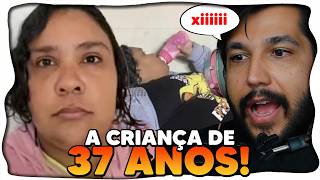 A CRIANÇA DE 37 ANOS DE IDADE E FINGIR TER 12 (Relatos da MÃE que ADOTOU A "CRIANÇA")