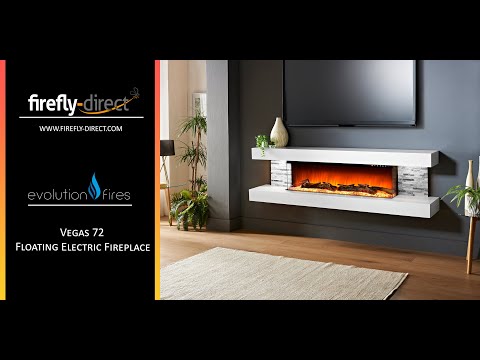 Evolution Fires Vegas 72 Floating Fireplace