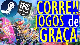 Corra Jogo De Graça Com Resgate Na Steam, 2 Jogos Grátis Na Epic Games E Crimson Desert