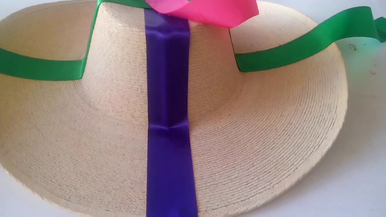 Como hacer el sombrero de la DANZA DE LOS VIEJITOS? Aquí te guiamos
