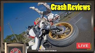 🔴 LIVE REVIEW: Rider Sent FLYING - INSANE Motorcycle Crashes (Watch Why They Crashed)