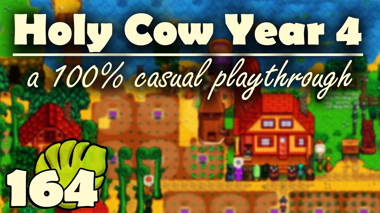 Holy Cow Year 4 - 100% Casual & Cozy Let’s Play || Yr. 3 Spring 1-4