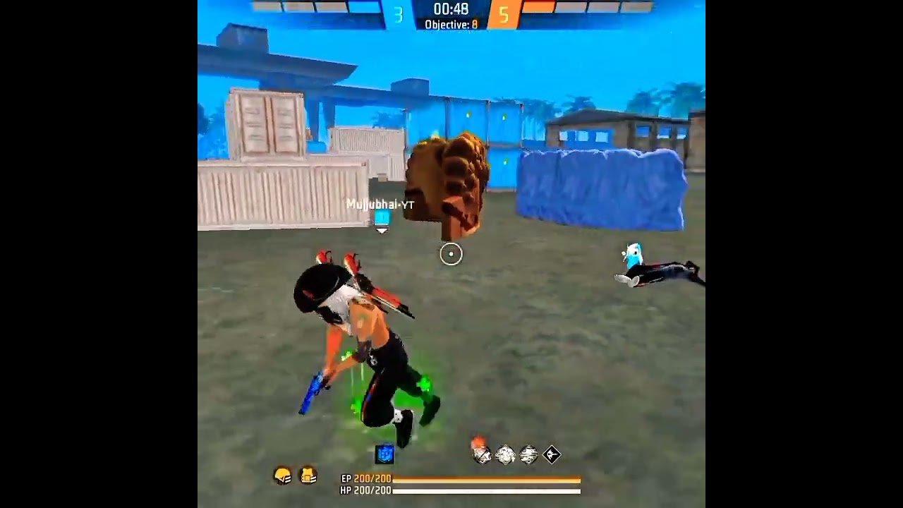 impossible⚡🤯1vs2 clutch free fire game video song#shorts #shortvideo #trending #freefire #viral