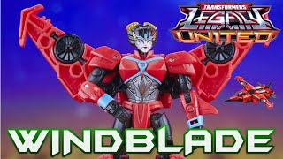 Transformers LEGACY United Windblade Review | #transformers