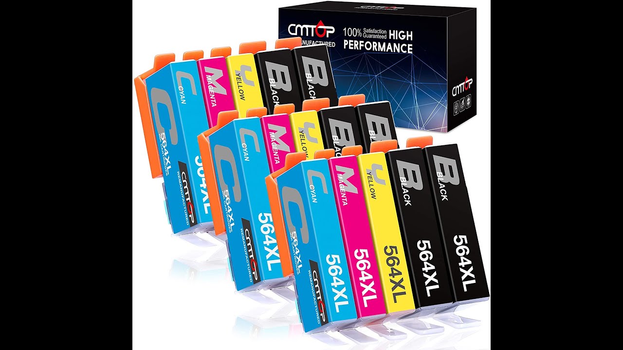 Ink Cartridges in all colors for printer. Printer ink.