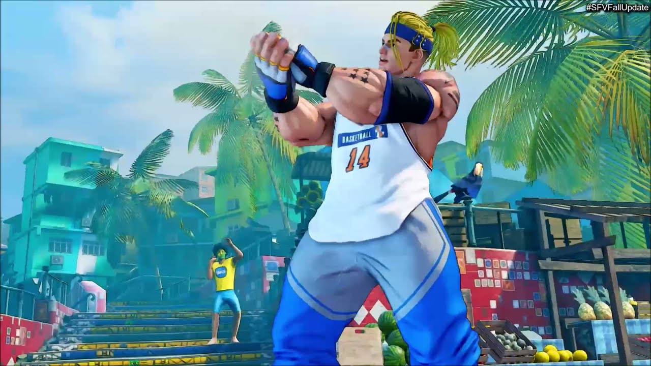 Street Fighter 5 Luke Showcase