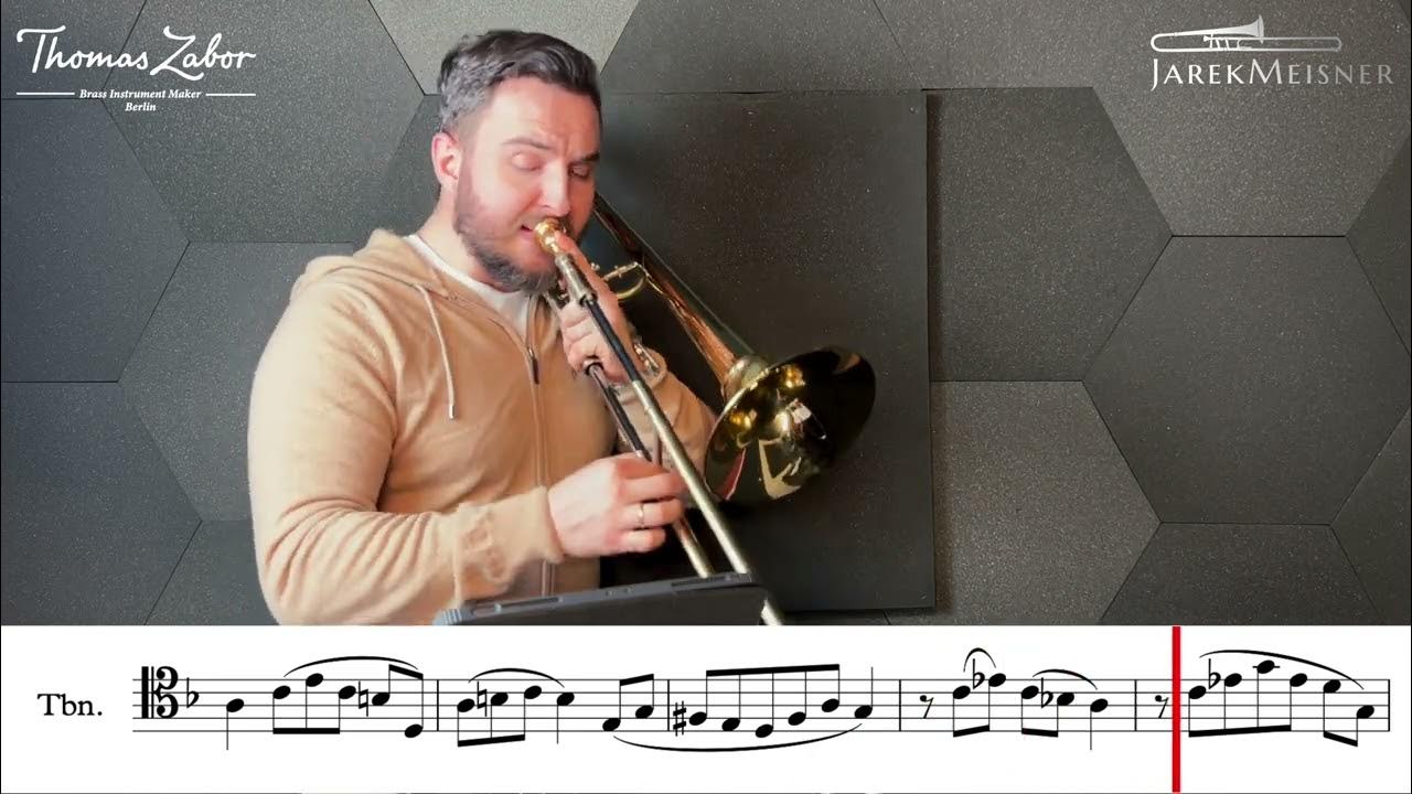 Marcel Bitsch Etude no. 11/ Jarek Meisner / Trombone YouTube