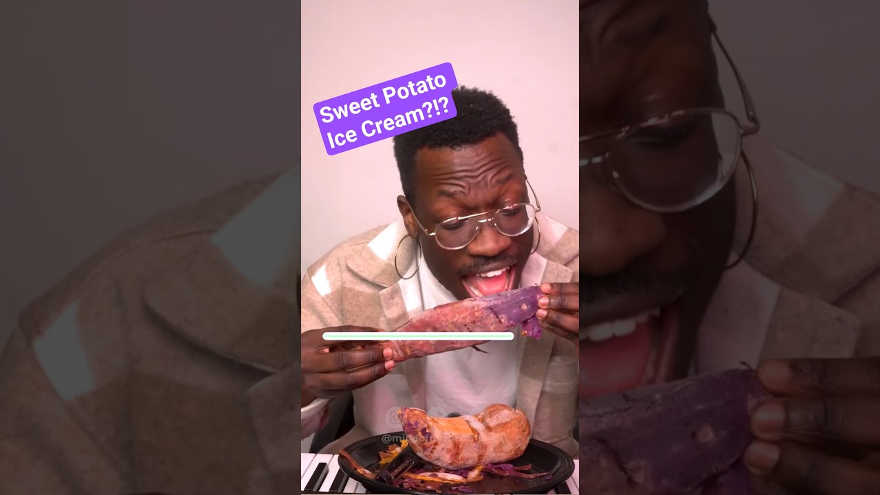 Frozen Sweet Potato tastes like Ice Cream? Let's find out!