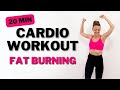 🔥20 Min FAT BURNING CARDIO for WEIGHT LOSS🔥KNEE FRIENDLY🔥NO JUMPING🔥FULL BODY BURN🔥