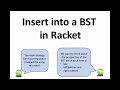 Writing Insert for a BST in Racket