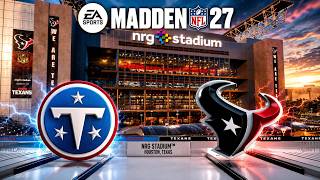Madden 27 2027 Week 12 Tennessee