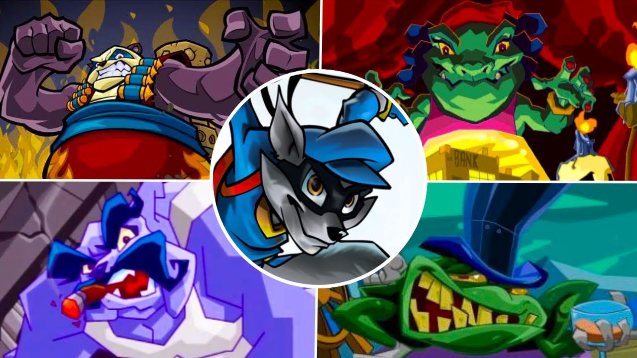 SLY COOPER 1 - All Bosses & Ending (PS5) - YouTube