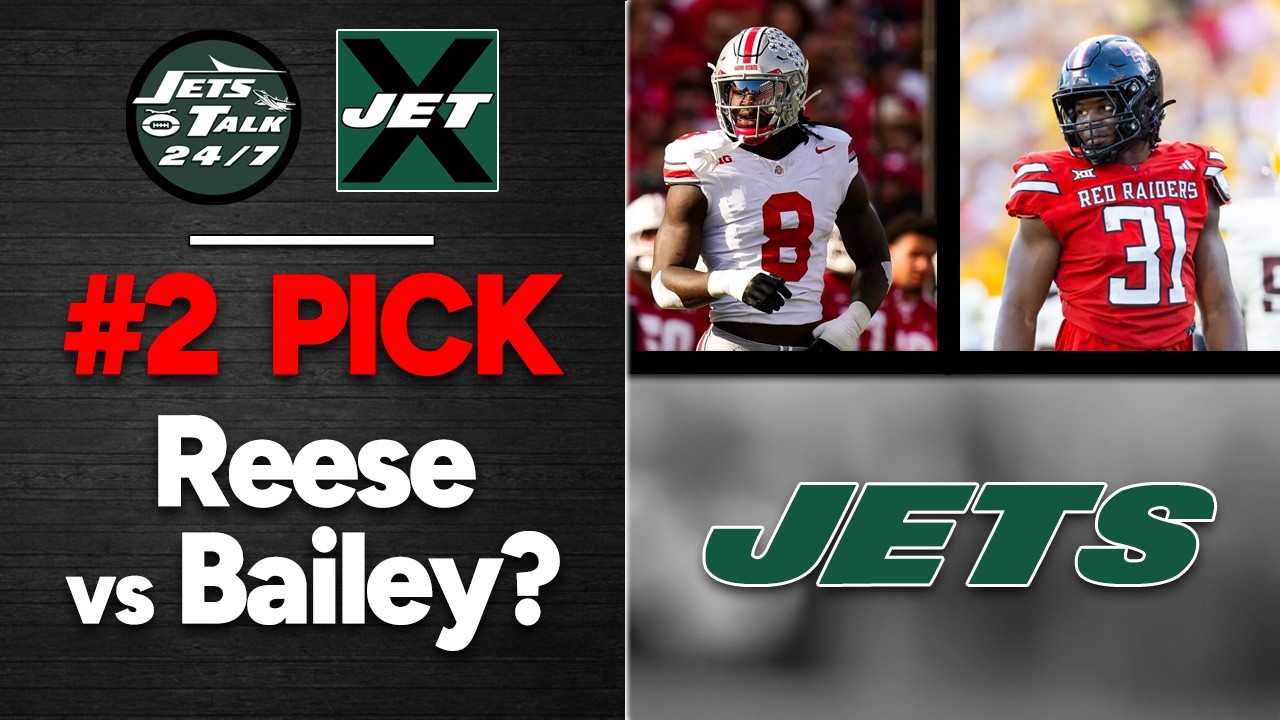 Jets #2 Pick - Arvell Reese vs David Bailey