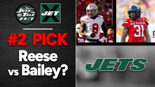 Jets #2 Pick - Arvell Reese vs David Bailey