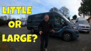 BIG CAMPERVAN Vs SMALL VOLKSWAGEN CAMPER by The Motorhome Man 6,290 views 2 months ago 10 minutes, 38 seconds